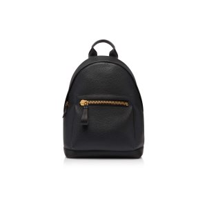 Mochilas Tom Ford Grain Cuero Buckley Hombre Negras | 138-JTGKLX