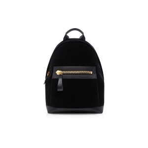 Mochilas Tom Ford Velvet Buckley Hombre Negras | 826-LZJEAR