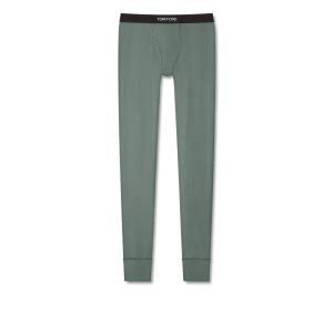 Pantalones De Pijama Tom Ford Algodon Hombre Seafoam | 269-VDAHYK