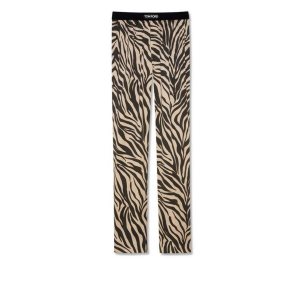 Pantalones De Pijama Tom Ford Printed Silk Hombre Marrones | 145-XFQBTO