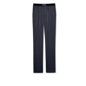Pantalones De Pijama Tom Ford Silk Hombre Moradas | 519-BYNJMA