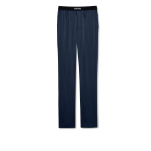 Pantalones De Pijama Tom Ford Silk Hombre Verde Menta | 923-QXFJTD