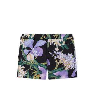 Pantalones Tom Ford Bold Orchid Print Swim Corta Hombre Moradas Lavanda | 870-MRHADQ