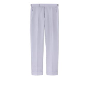 Pantalones Tom Ford Iridescent Twill Atticus Trouser Hombre Lavanda | 715-BJFVNP