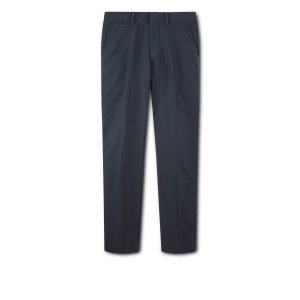 Pantalones Tom Ford Military Algodon Chino Hombre Azules | 830-PKNXCQ