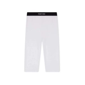 Pantalones Tom Ford Modal Yoga Mujer Blancas | 872-JCYGQU