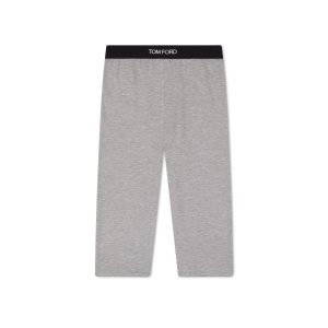 Pantalones Tom Ford Modal Yoga Mujer Gris | 976-DZIGHW