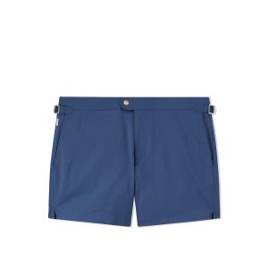Pantalones Tom Ford Nylon Swim Corta Hombre Azules | 634-DWPSGQ