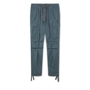 Pantalones Tom Ford Twill Drawstring Combat Hombre Azules | 890-RQGXCZ