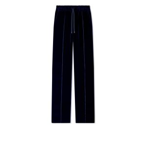 Pantalones Tom Ford Viscose Velvet Tailored Joggers Mujer Azules | 513-WHAZCG