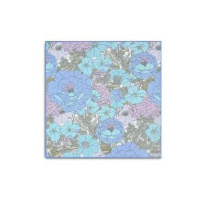 Pañuelos De Bolsillo Tom Ford Hydrangea Silk Hombre Azules Claro | 103-MUVOWX