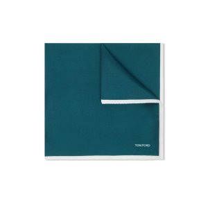 Pañuelos De Bolsillo Tom Ford Silk Hombre Verde Menta | 263-YBFQME