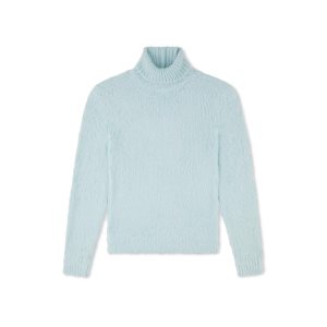 Prendas De Punto Tom Ford Brushed Silk Roll Neck Hombre Turquesa | 103-CSXPDJ