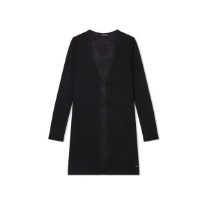Prendas De Punto Tom Ford Slinky Viscose Long Cardigan Mujer Negras | 796-JEVYHX