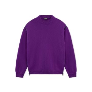 Prendas De Punto Tom Ford Soft Cashmere Oversize Mujer Moradas | 769-BFLORA