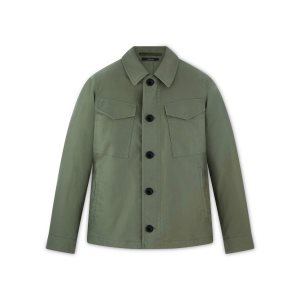Ropa De Abrigo Tom Ford Military Algodon Outershirt Hombre Military | 891-TAUXDQ