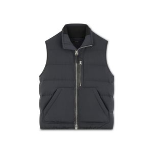 Ropa De Abrigo Tom Ford Nylon Horizontal Down Gilet Hombre Azul Marino | 561-YISFLN