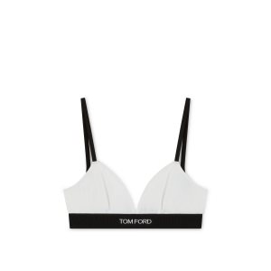 Sujetadores Tom Ford Modal Signature Mujer Blancas | 240-NRWMVK