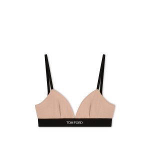 Sujetadores Tom Ford Modal Signature Mujer Rosas Beige | 635-LQEVDY