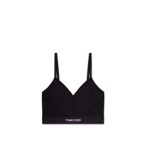 Sujetadores Tom Ford Modal Signature Top Mujer Negras | 142-PGFYXD