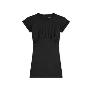 Tops Tom Ford Silk Jersey Fitted T-shirt Mujer Negras | 920-GTHPZW