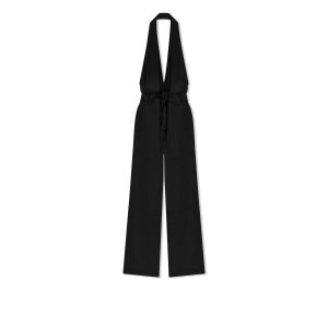 Vestido Tom Ford Fluid Double-faced Satin Jumpsuit Mujer Negras | 581-YKNVCI