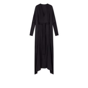 Vestido Tom Ford Light Double Georgette Kaftan Mujer Negras | 261-RZONQC
