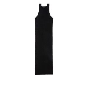 Vestido Tom Ford Shiny Rafia Tank Mujer Negras | 764-QOUJCV