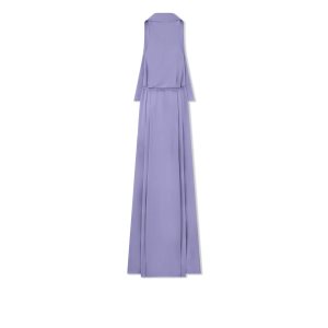 Vestido Tom Ford Silk Maroccaine Evening Mujer Moradas | 107-HWLITO
