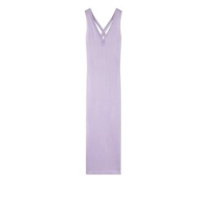 Vestido Tom Ford Slinky Viscose V-neck Mujer Moradas | 629-WGZLBE