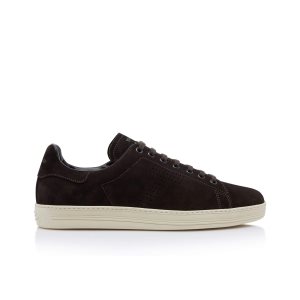 Zapatillas Tom Ford Gamuza Warwick Hombre Marrones | 715-XUSTNW