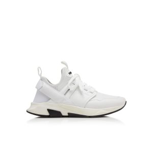 Zapatillas Tom Ford Jago Hombre Blancas | 964-EHNSMP