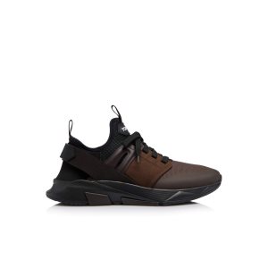 Zapatillas Tom Ford Nylon Mesh Jago Hombre Negras | 478-OGEMXY