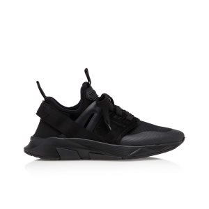 Zapatillas Tom Ford Nylon Mesh Jago Hombre Negras Negras | 765-DUBGEY