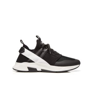 Zapatillas Tom Ford Nylon Mesh Jago Hombre Negras | 896-NVLXDZ