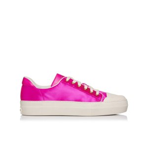 Zapatillas Tom Ford Satin City Low Tops Mujer Rosas | 850-DRZJIB