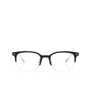Óptico Tom Ford Blue Block Browline Mujer Negras | 120-DTQPXS