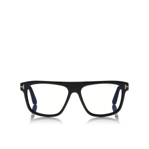 Óptico Tom Ford Blue Block Cecilio Hombre Negras | 493-RCUMEH