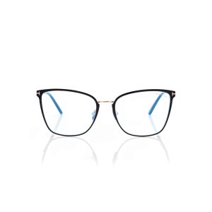 Óptico Tom Ford Blue Block Soft Butterfly Mujer Negras | 153-CDKNFS