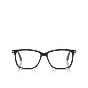 Óptico Tom Ford Blue Block Soft Square Mujer Negras | 057-MPZJNR