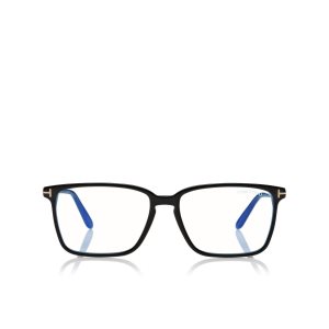 Óptico Tom Ford Blue Block Soft Square Shape Mujer Negras | 521-GJOBAZ