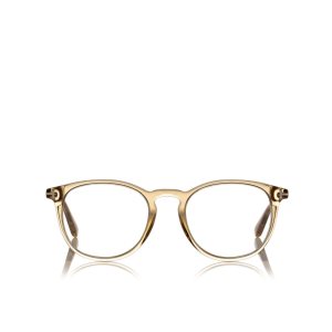 Óptico Tom Ford Soft Round Frame Hombre Naranjas | 604-JBNVTC