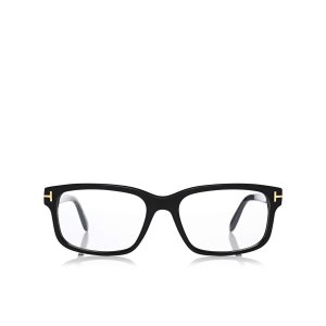 Óptico Tom Ford Square Frame Hombre Negras | 056-DCYEQR