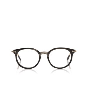 Óptico Tom Ford Ultra Thin Horn & Titanium Hombre Negras | 935-NJYTML